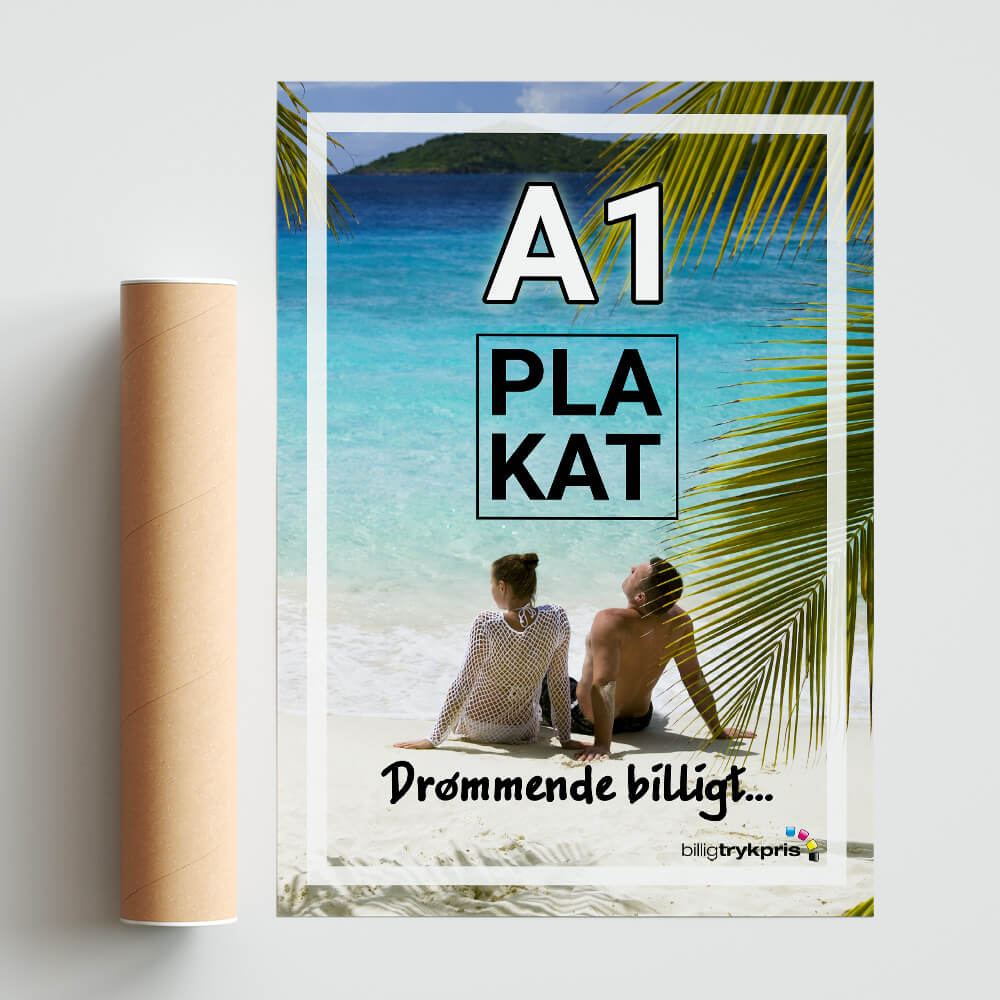 organisere Subjektiv Gade A1 plakat – billigtrykpris.dk