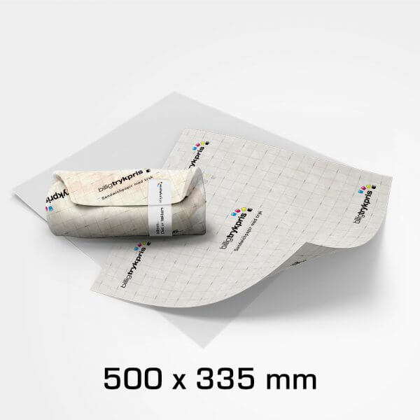 Sandwichpapir med tryk - 500 x 335 mm